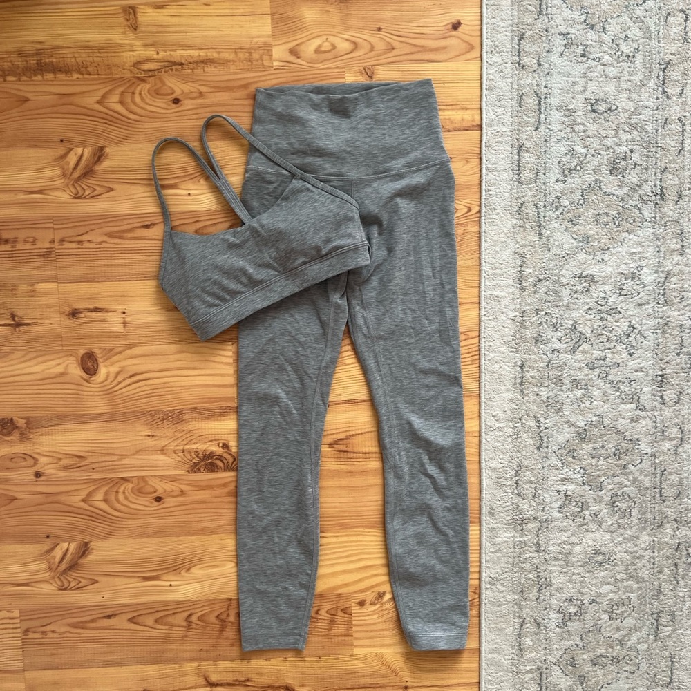 Heathered core medium grey set